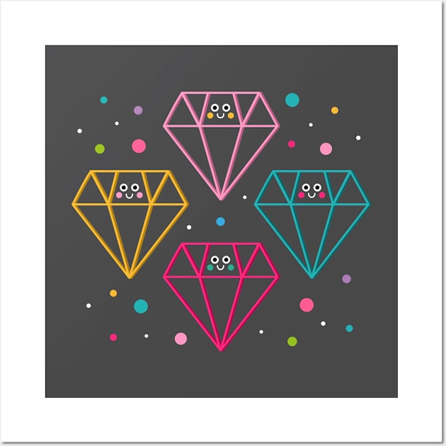 Diamonds Wall Art by AMorenilla